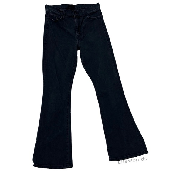 MOTHER $198 The Weekender Jeans Charcoal Gray Black Size 32, US Size 12 - Picture 2 of 7